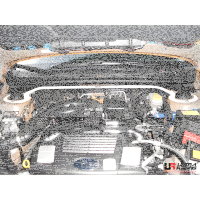 Ultra Racing Front Upper Strut Bar 2-Point - 12-17 Subaru...
