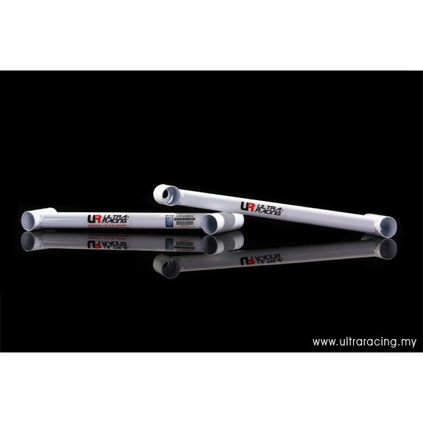 Ultra Racing Rear Lower Bar 2x 2-Point - 02-08 Toyota Alphard (AH10) 2.4/3.0 (2WD/4WD)