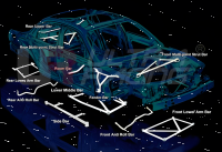 Ultra Racing Rear Sway Bar 20 mm - 94-99 Toyota Soluna...