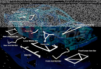 Ultra Racing Front Upper Strut Bar 2-Point - 02-07...