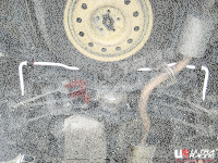 Ultra Racing Rear Sway Bar 19 mm - 03-13 Toyota Harrier (XU30) 2.4/3.0 (4WD)