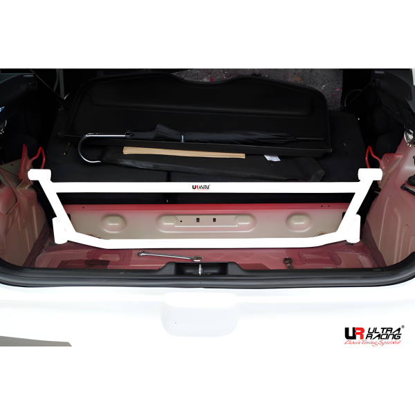 Ultra Racing Rear Upper Strut Bar 4-Point - 05-12 Renault Clio III 1.8 (2WD)