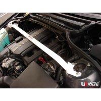 Ultra Racing Domstrebe vorn oben 2-Punkt - 98-06 BMW E46 (323i/325i/328i/330i) 2.0/2.3/2.5/2.8/3.0