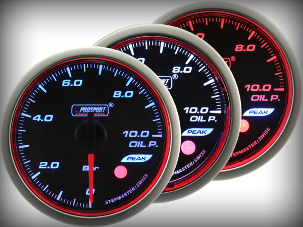 Prosport HALO Premium Series oil pressure