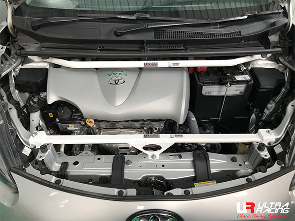 Ultra Racing Front Upper Strut Bar 2-Point - 15+ Toyota Sienta (XP170) 1.5/1.8 (2WD)