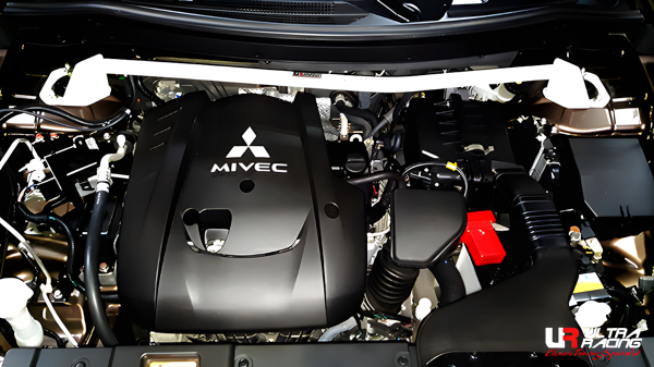 Ultra Racing Front Upper Strut Bar 2-Point - 12-21 Mitsubishi Outlander 2.4 (2WD/4WD)