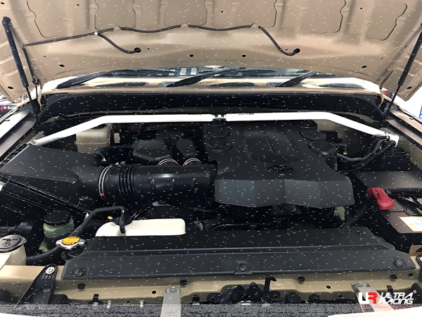 Ultra Racing Front Upper Strut Bar 2-Point adjustable - 10-17 Toyota FJ Cruiser (GSJ10) 4.0 V6 (4WD)