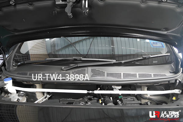 Ultra Racing Front Upper Strut Bar 2-Point adjustable - 16+ Peugeot Traveller 2.0D (2WD)