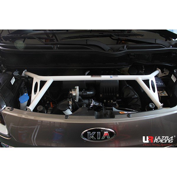 Ultra Racing Front Upper Strut Bar 2-Point - 12+ Kia Ray 1.0T (2WD)