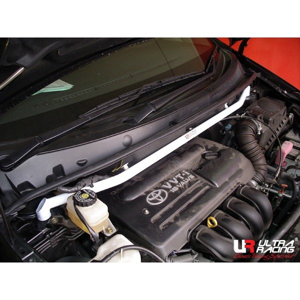 Ultra Racing Front Upper Strut Bar 2-Point - 04-17 Toyota Isis AM10 1.8 (2WD)