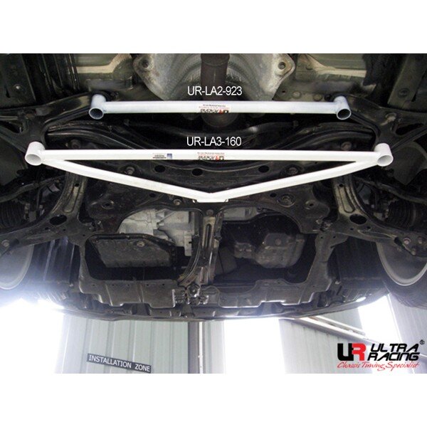 Ultra Racing Front Lower Bar 2-Point - 03-17 Toyota Wish (AE10/AE20) 1.8/2.0 (2WD)