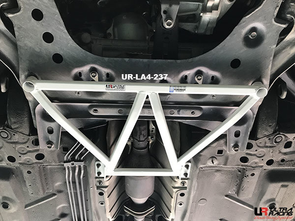 Ultra Racing Front Lower Bar 4-Point - 09-14 Nissan Cube (Z-12) 1.8 / 04-12 Nissan Latio/Tiida (C11) 1.6/1.8 / 06-13 Nissan Livina (L10) 1.5/1.6 / 13-18 Nissan Pulsar (C12) 1.6T / 13+ Nissan Sentra/Sylphy (B17) 1.5/1.8 / 06-12 Nissan Versa 1.8