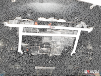 Ultra Racing Strebe vorn unten 4-Punkt - 16+ Toyota C-HR...