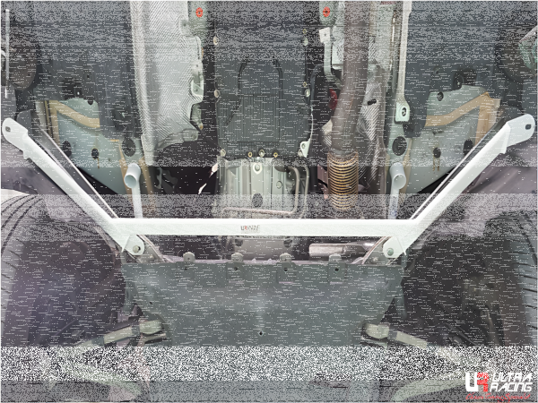 Ultra Racing Front Lower Bar 4-Point - 16+ Mercedes C253/X253 GLC250/GLC300 2.0T (4WD)