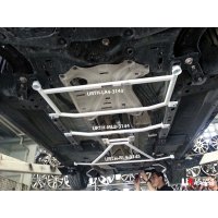 Ultra Racing Middle Lower Bar 2-Point - 14+ Mazda 2 (DJ)...