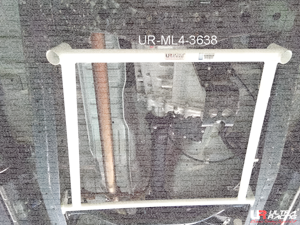 Ultra Racing Middle Lower Bar 4-Point - 15+ Mitsubishi Triton L200 (KJ) 2.4D/2.5D/ (2WD/4WD)