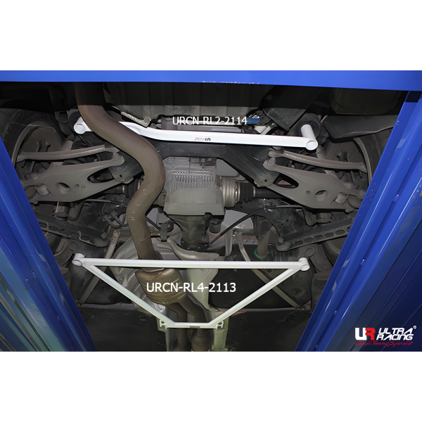 Ultra Racing Rear Lower Bar 2-Point - 11-12 BMW E82 1M 3.0TT (2WD) (Coupe)
