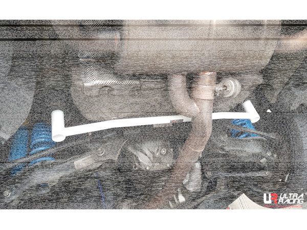 Ultra Racing Rear Lower Bar 2-Point - 11+ BMW F20 (120d) 2.0D (2WD) / 14+ BMW F22 M235 2.0T/3.0T (2WD) (Coupe)