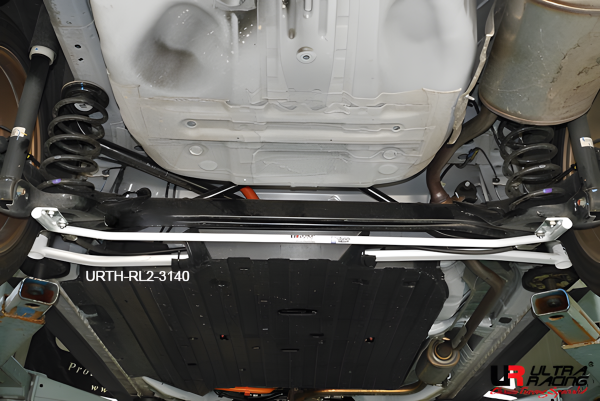 Ultra Racing Strebe hinten unten 2-Punkt - 14+ Honda Jazz/Fit (GK) 1.5 (2WD)