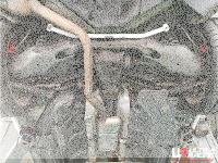 Ultra Racing Strebe hinten unten 2-Punkt - 10-17 Mercedes...