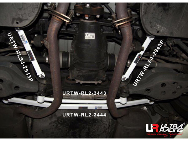 Ultra Racing Strebe hinten unten 2-Punkt - 12+ Lexus GS200T/GS250/GS300/GS350(H)/GS450H (L-10) 2.0T/2.5/3.0/3.5 (2WD)