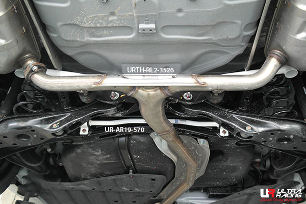 Ultra Racing Rear Lower Bar 2-Point - 16+ Honda Civic (FC1) 1.5T/1.8 (2WD)