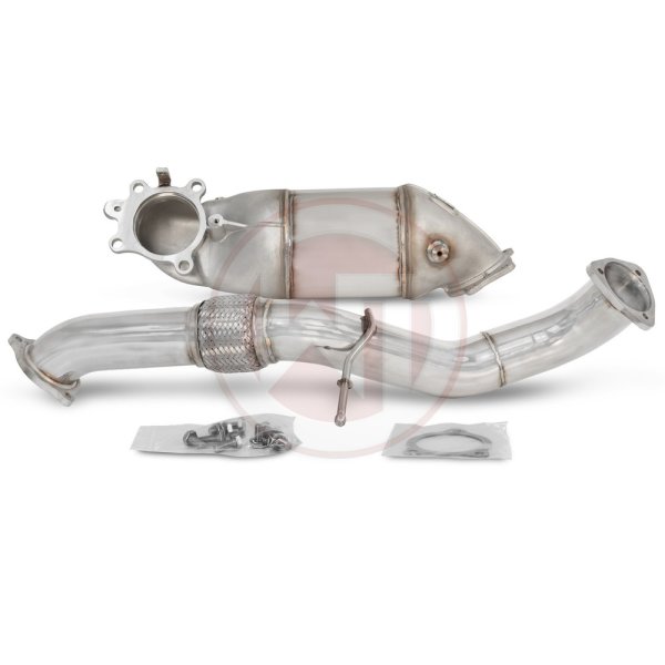 WAGNERTUNING Downpipe (300CPSI Catalyst) - 17+ Honda Civic 1.5 FK7