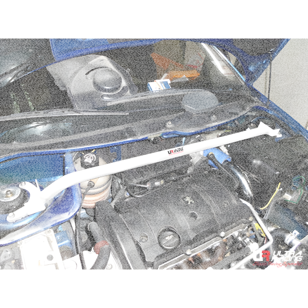 Ultra Racing Domstrebe vorn oben 2-Punkt - 98+ Peugeot 206 1.6