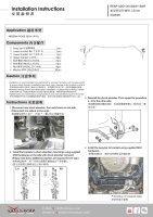 Hardrace Stabilisator hinten 15 mm - 16+ Nissan Kicks P15