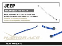 Hardrace Track Bar verstellbar hinten (0"-4.5") - 06-18 Jeep Wrangler (Unlimited) JK(U)