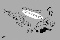 Hardrace Rear Lower Arm (Pillow Ball) - 19-24 BMW 1 Series F40 / 14-21 BMW 2 Series F44/F45/F46 / 15-22 BMW X1 F48/F49 / 19-23 BMW X2 F39 / 14+ Mini F54/F55/F56/F57F60