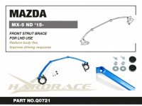 Hardrace Front Upper Strut Bar 4-Point - 15+ Mazda MX-5...