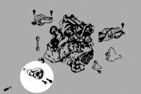 Hardrace Reinforced Engine Mount (Front) - 07-14 Smart Fortwo W451