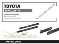 Hardrace Front Upper Strut Bar 2x 2-Point - 19+ Toyota...