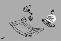 Hardrace Reinforced Transmission Mount - 12-16 Hyundai Genesis Coupe (8AT-Transmission)