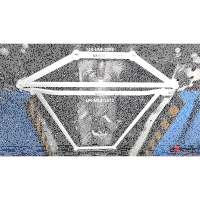 Ultra Racing Middle Lower Bars 4-Point - 09-17 Ford...