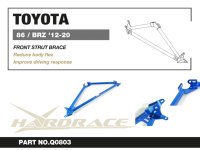 Hardrace Domstrebe vorn oben 3-Punkt - Toyota GT86 / Scion FR-S / Subaru BRZ