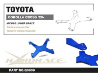 Hardrace mittlere Unterbodenstrebe 4-Punkt - 20+ Toyota Corolla Cross XG10