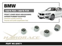 Hardrace Front Lower Arm Bushings Set (Harden Rubber) (Rear Side) - BMW 1 Series F2x / 14+ BMW 2 Series F22 / BMW 3 Series F3x / BMW 4 Series F3x / 11-17 BMW X3 F25 / 14-18 BMW X4 F26
