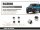 Hardrace Buchsen Radiuslenker (inkl. Nachlaufversteller) vorn Achsseite (Hartgummi) - 98+ Suzuki Jimny