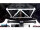 Ultra Racing Front Lower Bar 4-Point - 97-10 Saab 9-5 (YS3E) 2.0T (2WD)