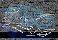 Ultra Racing Front Lower Bar 4-Point - 08-15 Mercedes W204 C200/C250/C350/C63 1.8K/2.5/3.5/6.2/6.3 V8 (2WD)