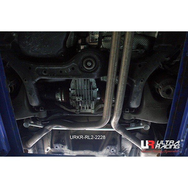 Ultra Racing Rear Lower Bar 2-Point - 12-18 Audi S6 C7 (Typ 4G) 1.8T/2.0T/3.0D (2WD/4WD) / 12-18 Audi S6 C7 (Typ 4G) 3.0T FSI (4WD)