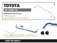 Hardrace Rear Sway Bar 25.4 mm - 20+ Toyota Yaris / Vitz...