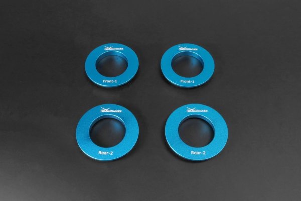 Hardrace Rear Subframe Anti-Vibration Inserts - 17+ Tesla Model 3