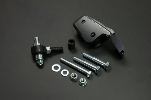 Hardrace Reverse Tie Rod End + Front Panhard Rod Extension Bracket - 18+ Suzuki Jimny (LHD Models)