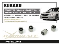 Hardrace Rear Knuckle Bushings (Harden Rubber) - 09-13 Subaru Forester SH / 09-14 Subaru Impreza GE/GH/GV/GR / 09-11 Subaru Legacy BM/BR / 09-11 Subaru Outback BM/BR