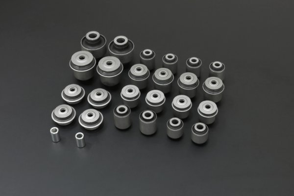 Hardrace Complete Bushing Kit (Harden Rubber) - 04-09 Honda S2000 AP2