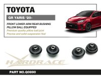 Hardrace Front Lower Rear Arm Bushings (Pillow Ball) - 20+ Toyota Yaris / Vitz GR GXPA16/MXPA12