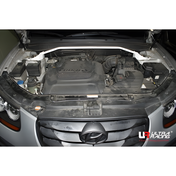 Ultra Racing Front Upper Strut Bar 2-Point - 07-12 Hyundai Santa Fe (CM) 2.0D (2WD/4WD)